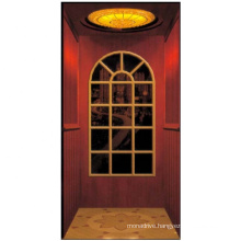 Mirror wood decoration crystal lamp villa  residential  home elevator cabin lift